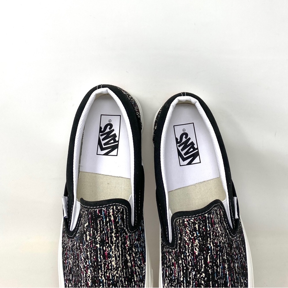 💖MEGA SALE💖VANS CLASSIC SLIP-ON 9 Canvas Black Men’s Sneakers VN0A3JEX9IE - Picture 6 of 11
